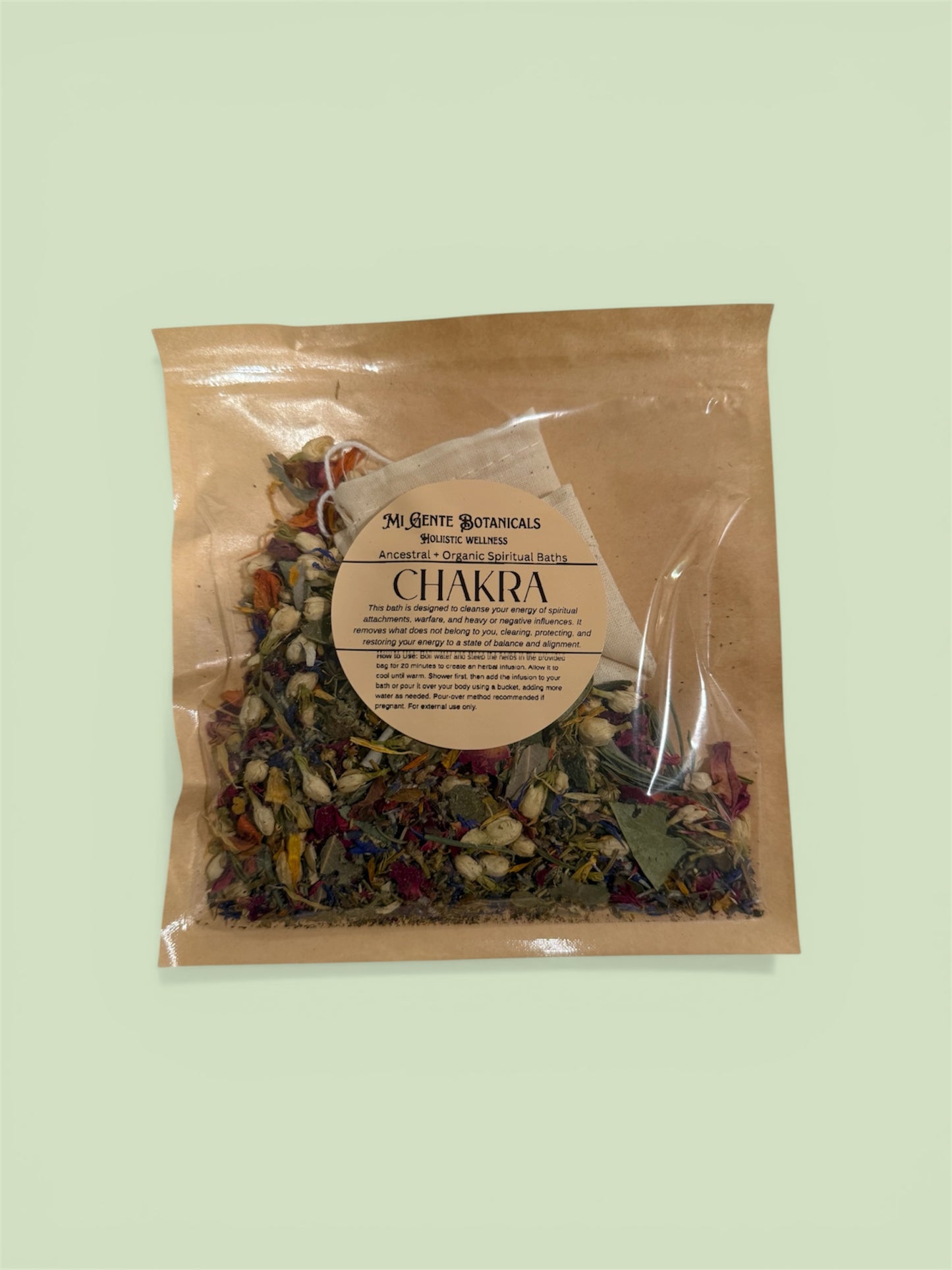 Chakra Spiritual Tea Bath